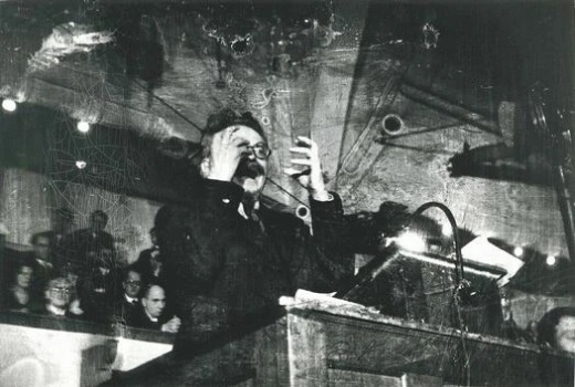 Leon Trotsky, Copenhagen, 1932 by R.Capa